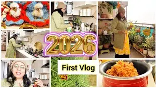 2026 साल का पहला दिन, लड्डू गोपाल जी का भोग, और कुछ अच्छे आदत के साथ शुरुआत l 2026 First Vlog ...