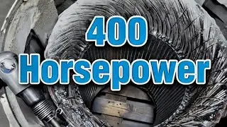 Перемотка обмотки электродвигателя мощностью 400 лошадиных сил. Мой процесс и советы.