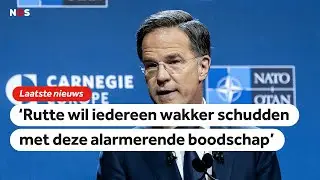 NAVO-baas Rutte: 'Tijd om ons geestelijk voor te bereiden op oorlog'