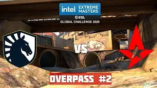 ФИНАЛ. ASTRALIS vs LIQUID. MAP-2 OVERPASS. IEM GLOBAL CHALLENGE 2020