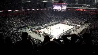 Partizan - Virtus 99:81 (08.01.2020.) Atmosfera sa tribina Stark Arena