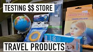 TESTING DOLLAR STORE TRAVEL PRODUCTS!