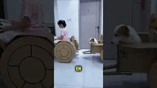 &iexcl;Mientras conduc&iacute;a el tractor, el remolque se rompi&oacute;!😮😱~arte en madera-juguetes/gadgets/habilidades.