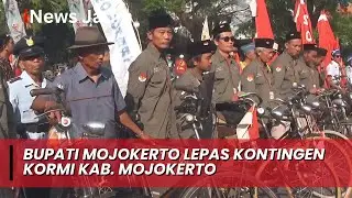 Bupati Mojokerto Lepas Kontingen Kormi Kab. Mojokerto