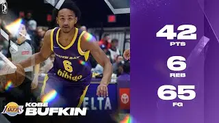 Kobe Bufkin WENT OFF For Season-High 42 PTS For Lakers!