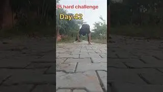 42/75 hard challenge phase 1 💪💪  #fitness #gymmotivation  #ashortaday #viral  #75hardchallenge