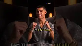 Cristiano Ronaldo becomes the king of YouTube 😯