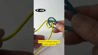 How to make an aesthetic knot rope #tutorial #diy #knotchallenge #knotmaster #knot