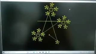 Star Pattern Using Python Turtle Module 🐢 💥💥