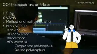 Learn With Graphics | OOPS concepts Easy To Remember #socialTechHelpLine