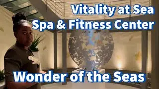 Vitality at Sea Spa & Fitness Center Wonder of the Seas Royal Caribbean Cruise Ship to the Bahamas