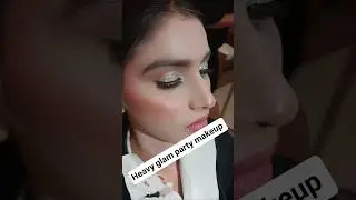 #Heavy glam party makeup in 2025#shorts #viral# signature beauty by fatima