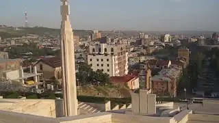 Виды Еревана из Художественного музея Гафесчян, Армения
