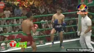 Phal Sophorn vs Thaikeo, khmer thai boxing, 2017