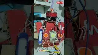 experiment video.#experiment #dcmotor #diy #ledlight #project