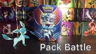 First Pokemon TCG Pack Battle vs Omega Ampharos