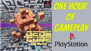 Geom Cube [Japanese PlayStation 1] One Hour Of Gameplay