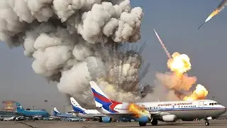 Today, November 7th! HUGE explosion at a Russian military airport, see what really happened!