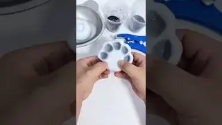 gray and black #satisfying#stressfree#asmr#stressball#DIY#streetstyle#stressrelief