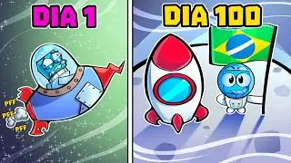 Criei MEU PRÓPRIO FOGUETE para ir para A LUA!