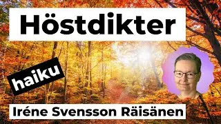 H&Ouml;STDIKTER diktvideo av poeten Ir&eacute;ne Svensson R&auml;is&auml;nen