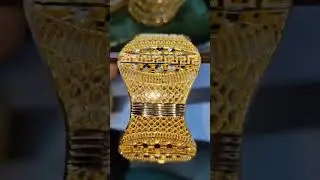 22k Gold fancy design kangan