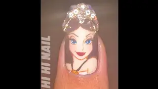 Disney's Villain Vanessa : character nails