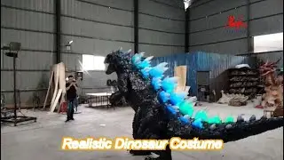 godzilla costume realistic dinosaur costume adult age 110v 220v