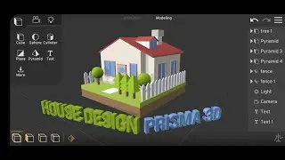 prisma 3d house making | prisma 3d animation house | prisma 3d me house kaise banaye