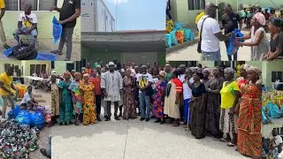 Osebo de Zaraman made donations to Nsawam widows