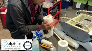Changing foam wonder brush rollers for dolphin M4 M5 M509 M400 Db3 swash  Swimart Filtrite trident