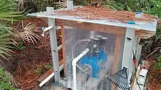 DIY Shallow Well Pump Max power draw at start up + Special FEATURE- Solar Sunrise Time Lapse video!!