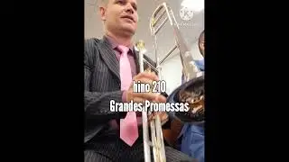 Markinho do trombone CCB-ensaio Jd Maracan&atilde; SJRP/ hinos 248 -204 -210-340-454-304-442-437-115-61-221