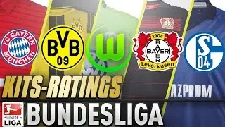 FIFA 17 Bundesliga Kits & Ratings