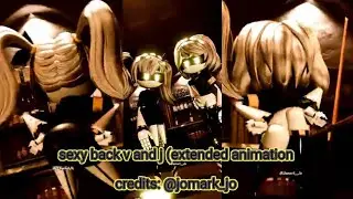 Sexy back dance w/ SD-V and SD-J (murder drones) extended versi&oacute;n 