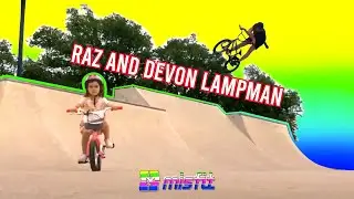 Father/Daughter Split BMX Part! feat. Raz and Devon Lampman