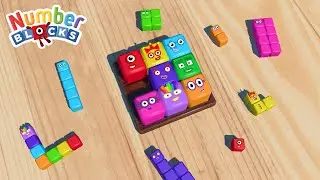 Numberblocks Puzzle Game! 🎉 Sliding Tetris Fun