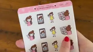 Sticker Haul - February 2024 ft. Stick With the Plan Co