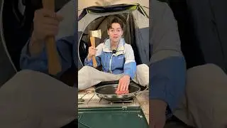 Camping indoors!