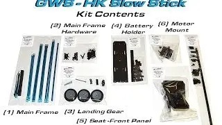GWS Slow Stick (HK Slow Stick)  with MIA Ultralight Conversion Kit - Ultra Realism and Performance