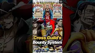 How Cross Guild's Bounty System Works 🤔❗| #anime #onepiece #crossguild #garp #ytshorts #animania1