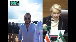 La diputada Gloria Navas, de Costa Rica, criticó la visita de Nayib Bukele por la megacárcel