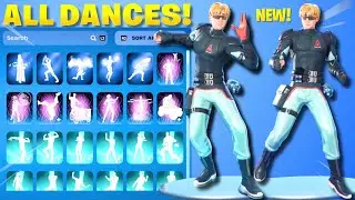 AGENT WEBB Skin Showcase On 400+ ORIGINAL Fortnite Dances & TikTok Icon Emotes