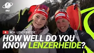 Lenzerheide 2025: How Well do Lena Haecki-Gross and Amy Baserga know the venue?
