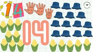 Number 14 - Counting for Toddlers  #kids  #preschool #earlymathskills #kidsyoutube #fyp #viral