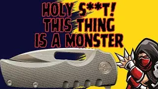 WOW! OVERBUILT MONSTER FOLDING KNIFE! MIGURON ARMA 2!