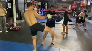 Wednesday Class: Jake on the Pads