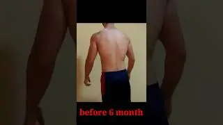 6 Month Natural Transformation | 6 aylık v&uuml;cut değişimim💪