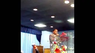 Christian Bethea's first sermonette FOL Church
