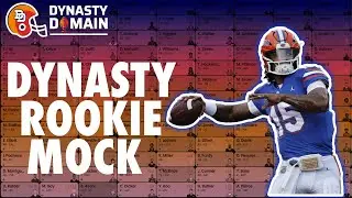 2023 DYNASTY ROOKIE MOCK DRAFT (Dynasty Fantasy Football 2023)